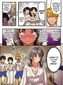 Class Trip x King Game - Student watches his crush get creampied while getting a blowjob