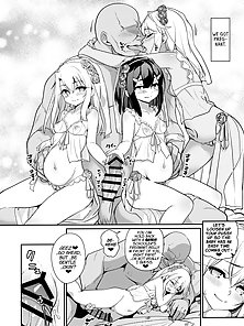 Magical girl with small tits is hypnotized and used as sex slave in dirty comic