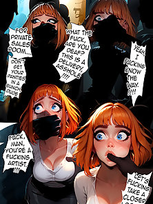 HRT 2 - Redhead man fully becomes a girl and a 3D sex slave