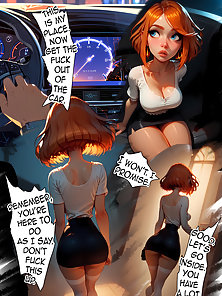 HRT 2 - Redhead man fully becomes a girl and a 3D sex slave