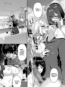 Asocial Couple and Talkative Gals Have Sex Training Together 4 - Nonstop sex with schoolgirl harem