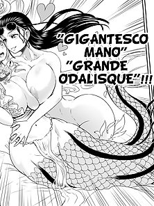 Nico Robin from One Piece gets her pussy pounded by dickgirls