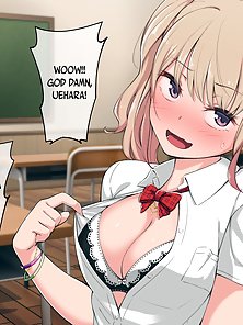 Slut! Comes to the Country - Cute blonde transfer student gets fucked in the classroom
