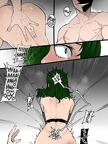 My Hero Harem - Bunny girl Rumi Usagiyama gets her shaved pussy creampied - hentai comics
