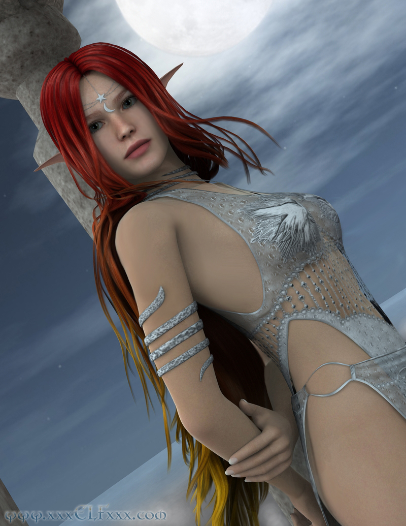3d Elf Felitia Porn - 3D Elf Porn: Opiette summons a magical dildo to get herself off - 16 Pics |  Hentai City