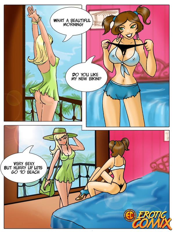 Stud picks up slutty bikini girls on the beach and ass fucks them - voyeur  comics - 9 Pics | Hentai City