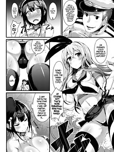 T.K.O - Busty secretary is tasked with satisfying the Admiral's sexual urges