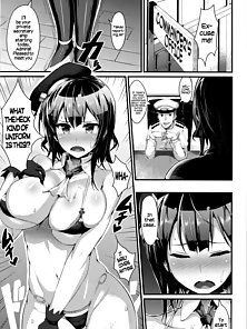 T.K.O - Busty secretary is tasked with satisfying the Admiral's sexual urges