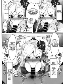 Swimsuit Musashi's Prostitute Training - Dirty slut is used like a hentai cum toilet