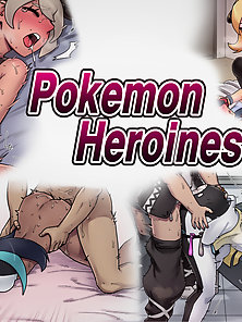 Pokemon Heroines - Virgin pokemon girls get their tight pussies fucked by dirty old men