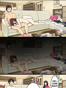Brother and sister have sex every time parents leave the house - taboo comics