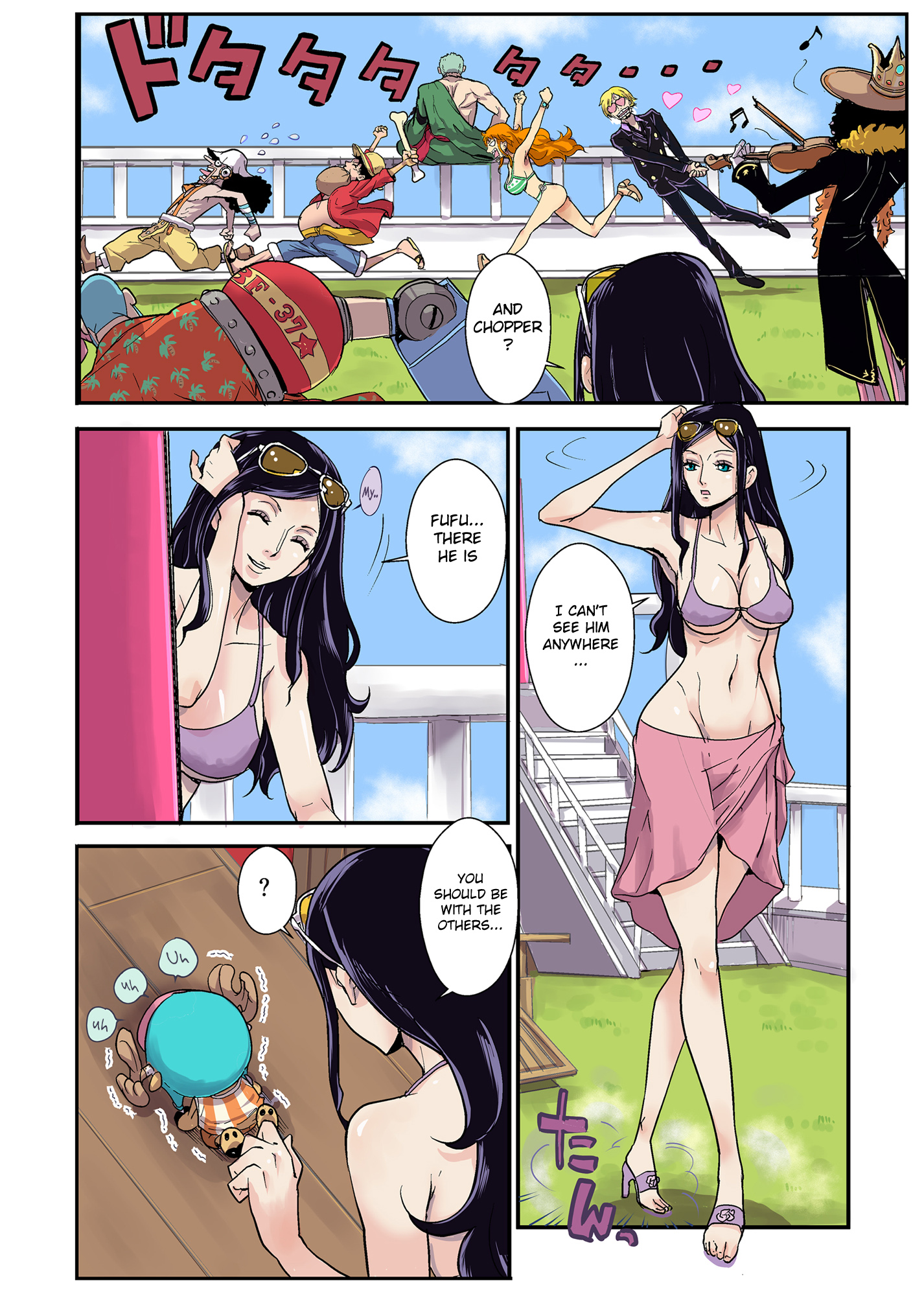 The Most Provocative One Piece Robin Hentai Comics You'll Ever See