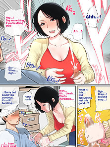 Mom Looks After Me in the Hospital - Hentai milf fucks her son since he can't jerk off