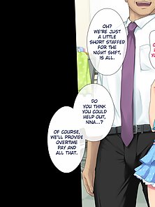 Busty young secretary gets fucked at work every day by pervy businessmen - sex comics