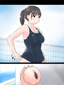 Hentai Swimming Porn - Swimsuit Hentai, Anime & Cartoon Porn Pics | Hentai City