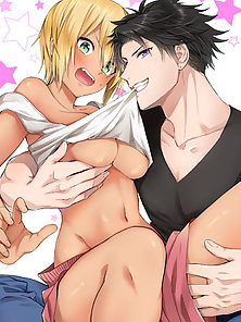 Fucked by My Best Friend - Hot stud fucks his friend in steamy gay hentai sex