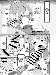 Good Sleep Pillow - Busty schoolgirl gets her throat fucked by dirty old bastard - hentai comics