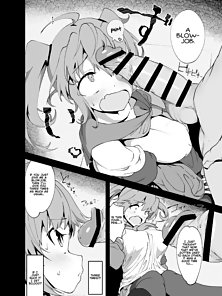 Good Sleep Pillow - Busty schoolgirl gets her throat fucked by dirty old bastard - hentai comics
