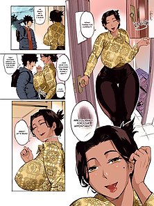 Mirah San + Special - Chubby sex therapist solves erection problems with her big hentai ass