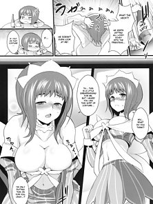 Amakusa Moyou na 4% - Busty tits give a throbbing dick a hentai boobjob