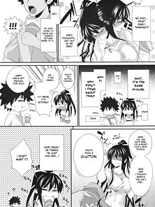 Amakusa Moyou na 4% - Busty tits give a throbbing dick a hentai boobjob