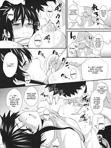 Amakusa Moyou na 4% - Busty tits give a throbbing dick a hentai boobjob