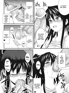 Amakusa Moyou na 4% - Busty tits give a throbbing dick a hentai boobjob