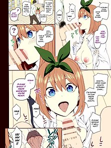 Dakuon 2 - Hypnosis app used to fuck sexy schoolgirl quintuplets - hentai comics