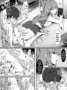Slutty schoolgirl with huge tits and ass fucks the sensei and students - dirty manga