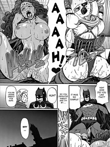 Crazy 4 You - Batman trains for battle by having a threesome with Power Girl and Huntress