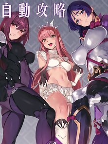 Auto Capture - Sexy girls of Fate Grand Order command you to creampie their pussies