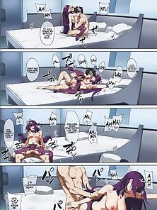 Fate Grand Order Mogurikomi: Sneaking In - She sneaks in while he is sleeping and gets ass fucked