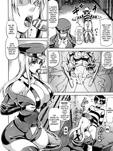Huge titty slave is used and bondaged fuck toy in sadistic dungeon - fetish comics