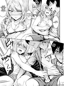 Trick Sister - Pervy hentai sister gets caught sniffing brother's underwear