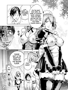 Married housewife in maid outfit is used as sex slave to pay off debt - sex comics