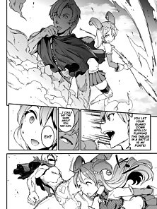 Pandra Saga 3rd Ignition - Virgin magical girl is double penetrated by two dick monster