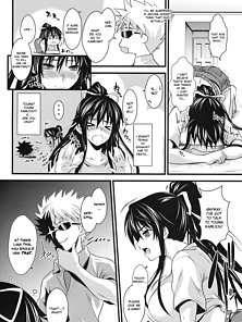 Amakusa Moyou na 3% - Busty hentai maid gets a facial during boobjob