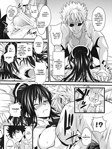 Amakusa Moyou na 3% - Busty hentai maid gets a facial during boobjob