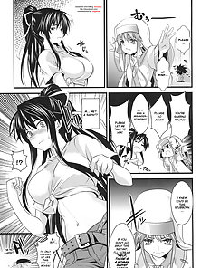 Amakusa Moyou na 3% - Busty hentai maid gets a facial during boobjob