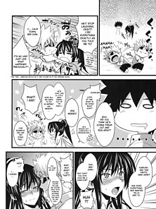Amakusa Moyou na 3% - Busty hentai maid gets a facial during boobjob