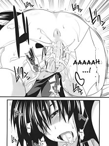 Amakusa Moyou na 3% - Busty hentai maid gets a facial during boobjob