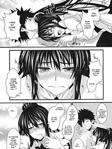 Amakusa Moyou na 3% - Busty hentai maid gets a facial during boobjob
