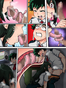 My Harem Academia 6 - Frog girl is crazy horny and her pussy is leaking juice