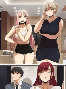 How to Make a Family Using Hypnosis App - Dude turns family into hentai harem