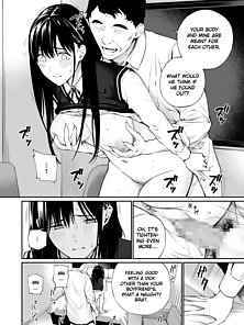 A Secret He Doesn't Know About - Hentai old man fucks busty cheating girlfriend