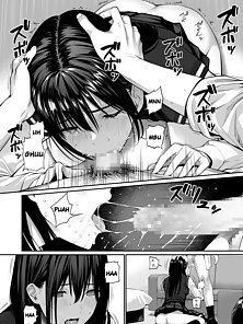 A Secret He Doesn't Know About - Hentai old man fucks busty cheating girlfriend