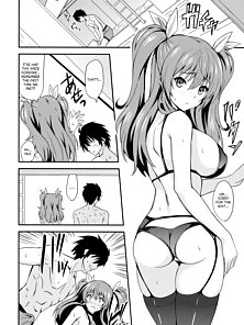Analrisk Stella - He forgot the condoms so he has to fuck her tight little ass - hentai manga