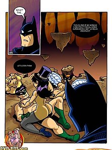 Cartoon Porn Comics - Batman fucks Raven's tight little asshole