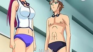 Shiofuki Mermaid - Swim coach fucks one of his big breasted hentai students
