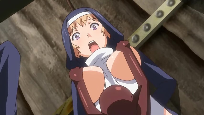 Kuroinu 2 - Plundering goblins take the virginity of tied up nuns thumbnail